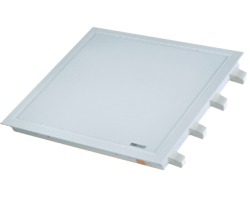 EcoVision LED ugradni  panel za 4×600mm T8 LED cijevi, mliječni pokrov