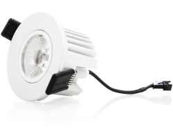 Verbatim LED spotlight ugradbeni 10W, 810lm, 3000K, IP44, dimabilan, bijeli