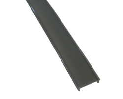 EcoVision tamnosivi (matt) pokrov za HOME line ALU profile, 3m